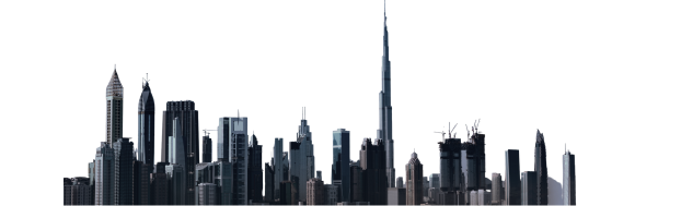 Blackout skyline graphic