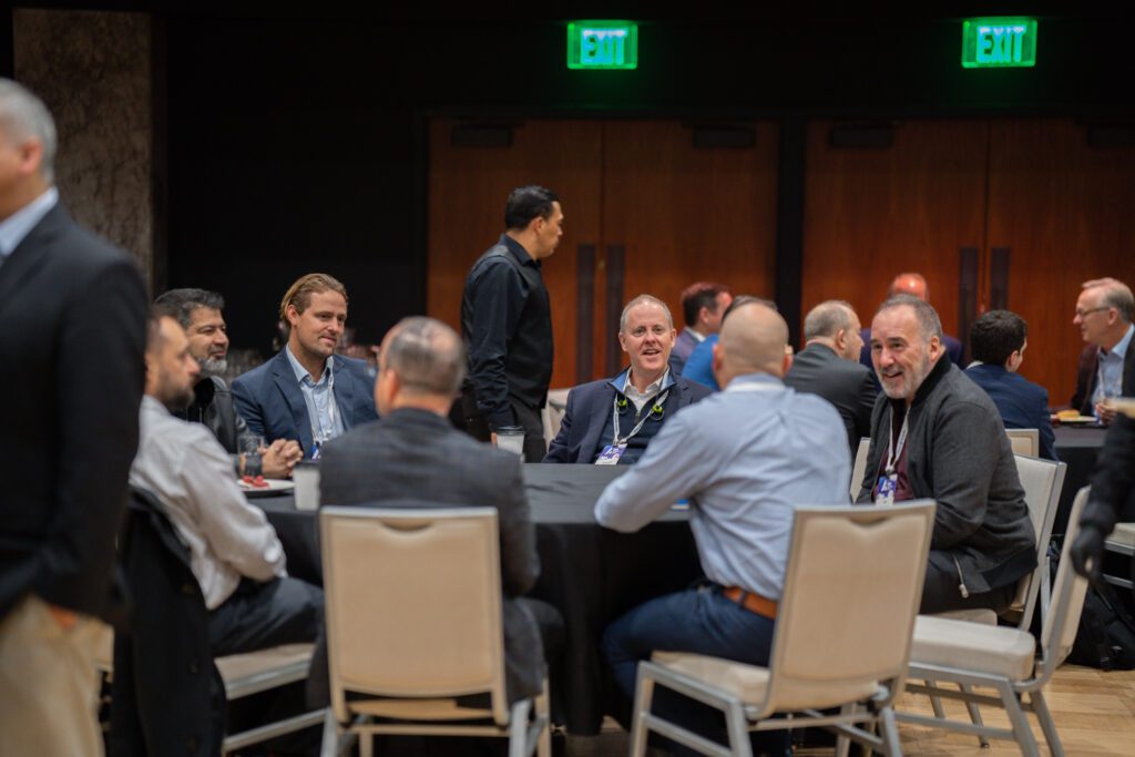Attendees Networking at Skift Aviation Forum