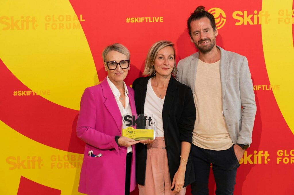 attendees and winners of Skift Idea awards