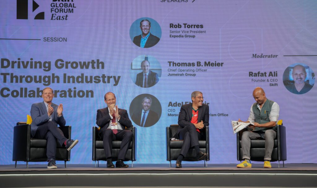 Skift Global Forum East session on Driving Growth through Industry Collaboration
