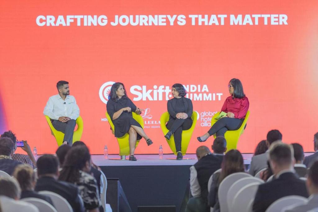 skift india forum (summit) 2024 panel on crafting journeys that matter